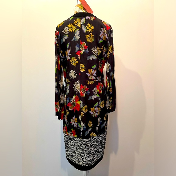 NWT Etro woman’s elegant black floral dress Size EU 48 - Picture 12 of 14